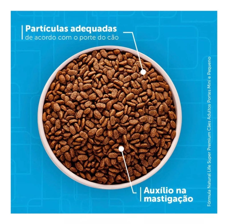 Ração Formula Natural Super Premium Life cães adultos mini e pequeno - 7kg