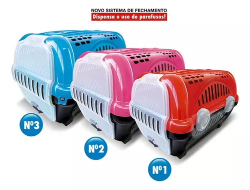 Caixa de Transporte Luxo - FuracãoPet | Tamanho N2 Até 12kg