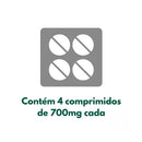 Vermífugo Vetmax Plus Para Cães E Gatos - 4 Comprimidos | 700mg Vetnil