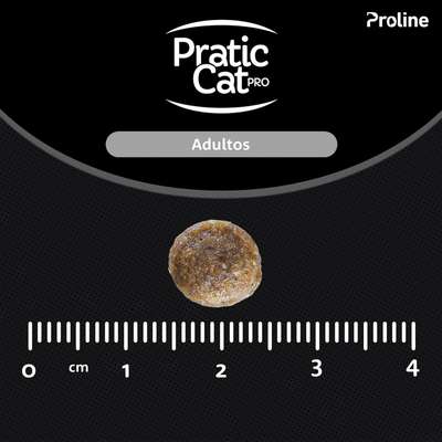 Ração Pratic Cat Pro - 10.1kg | Sabor Carne e Frango