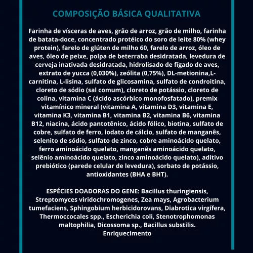 Ração Nutrive PowerFull - 15kg e 20kg | Sabor batata doce, frango e whey