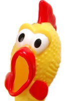 Frango Galinha Borracha Para Morder Brinquedo - 30cm | Cães Pet
