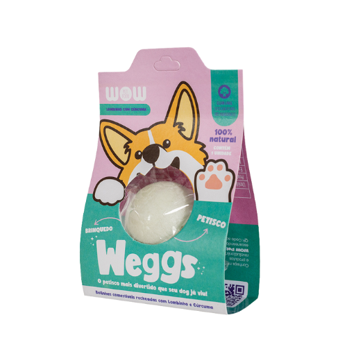 Petisco Natural Wow Pet Food Weggs | Diversos Sabores
