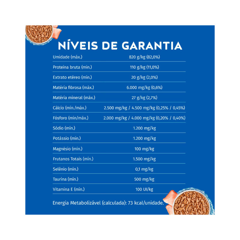 Ração Úmida Cat Chow Gatos Castrado | Sabor Peixe 85g