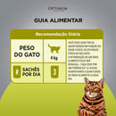 Ração Úmida Optimum Sachê Gatos Adultos | Sabor Carne e Salmão 85 g