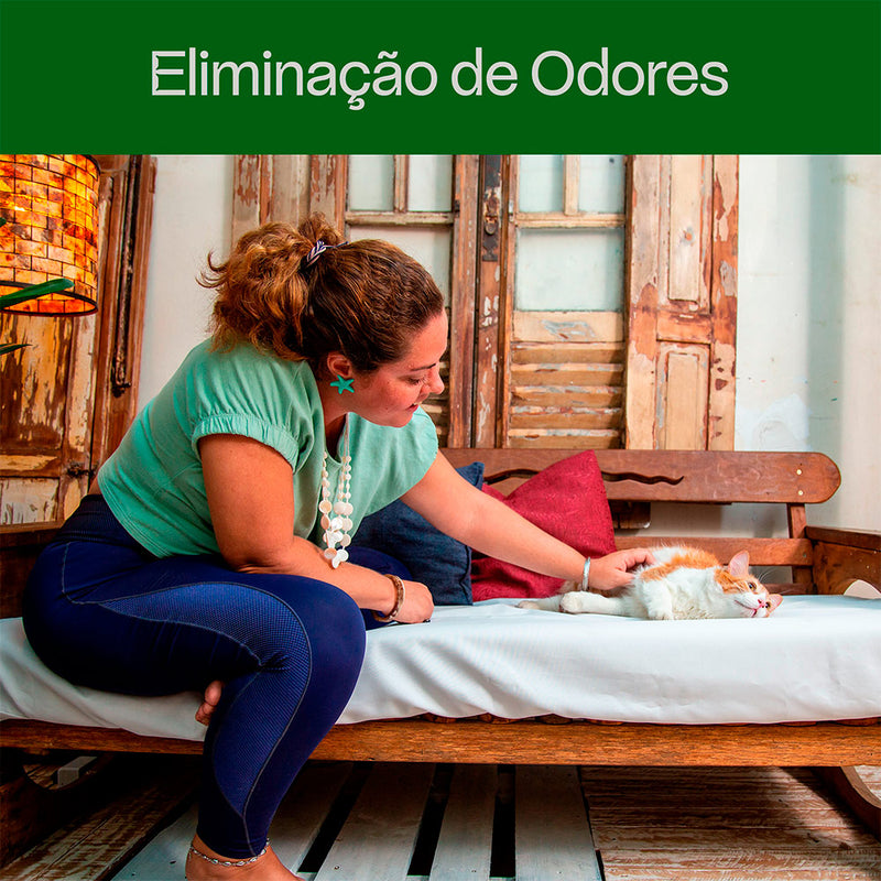 Granulado Viva Verde Grãos Grossos para Gatos - 4kg | Areia Higiênica