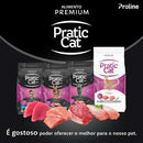 Ração Pratic Cat Pro - 10.1kg | Sabor Carne e Frango