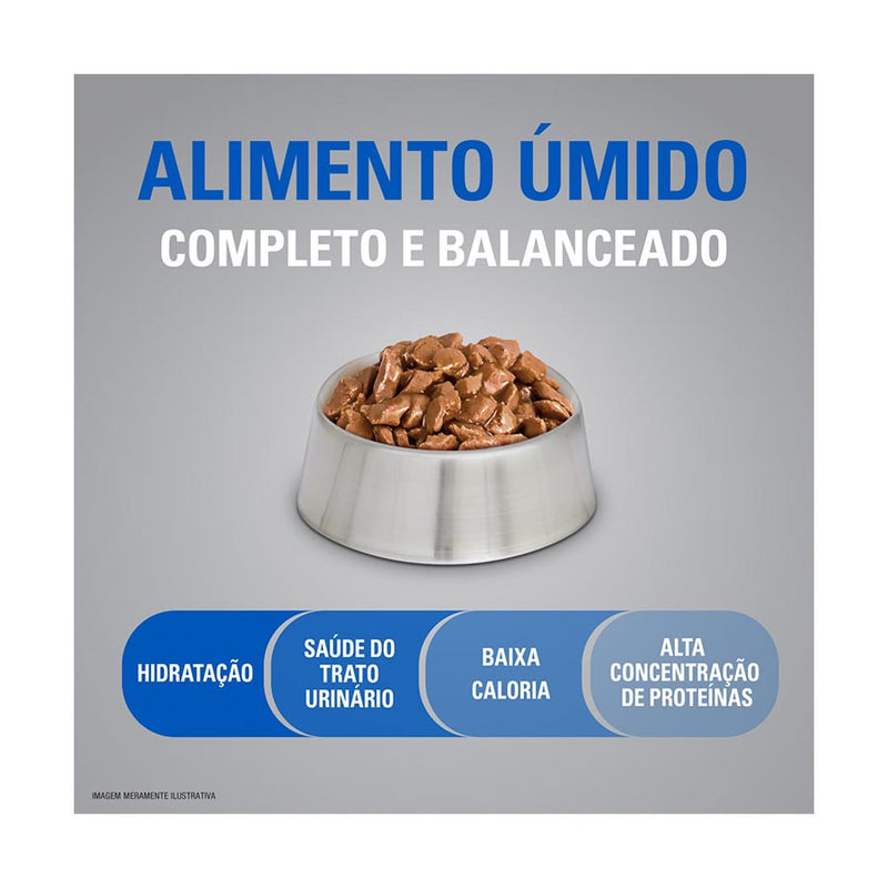 Ração Umida Optimum Sachê Gatos Castrados | Sabor Frango 85g
