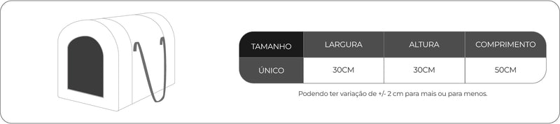 Bolsa para Transporte Cães e Gatos - Mulher Maravilha | Até 10kg