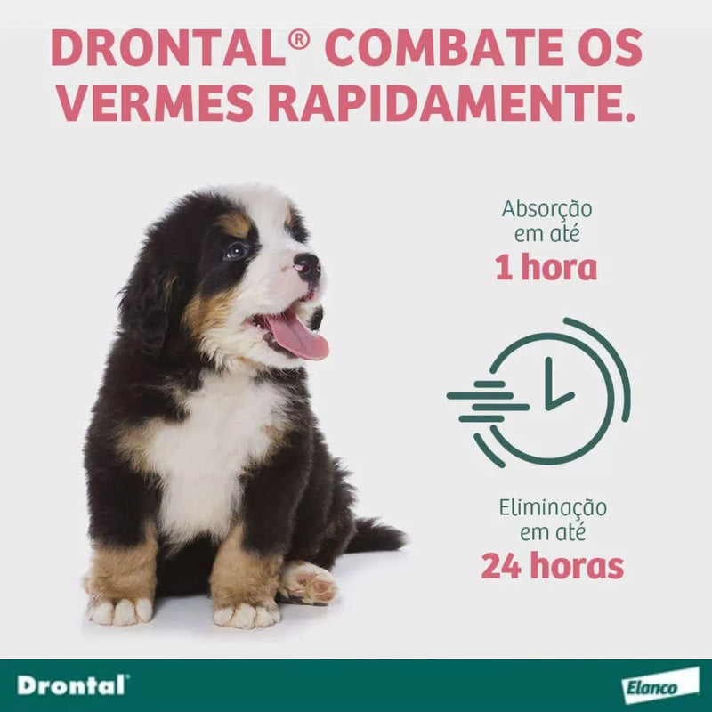 Vermífugo Drontal Puppy Para Filhotes Frasco - 20ml Elanco