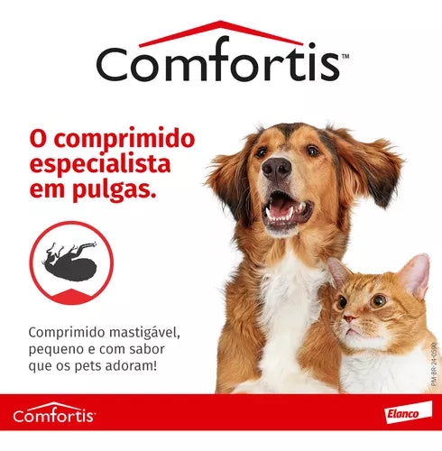 Antipulgas Comfortis Elanco - 140 mg | Cães de 18kg a 27kg