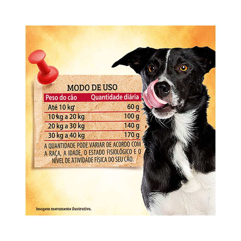 Ração Úmida Keldog Sachê para cães - 100g | Sabor Risoto de Frango e Carne