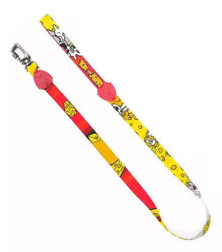 Coleira Estampada Free Faro - Guias Tom & Jarry and Savage | PP 1,2M