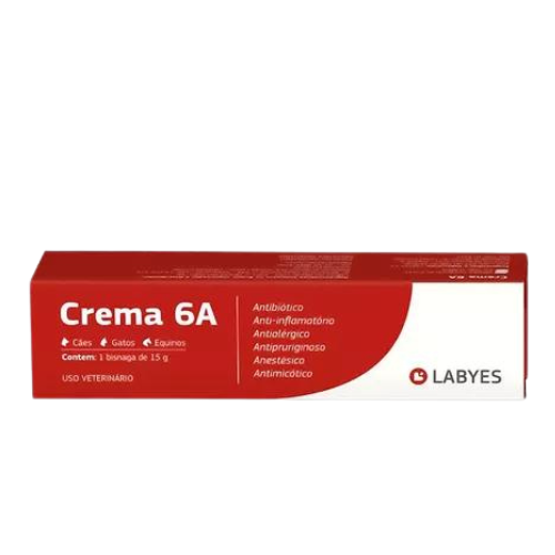 Crema 6A 30g - Pomada Labyes | Anti Inflamatória E Alérgica
