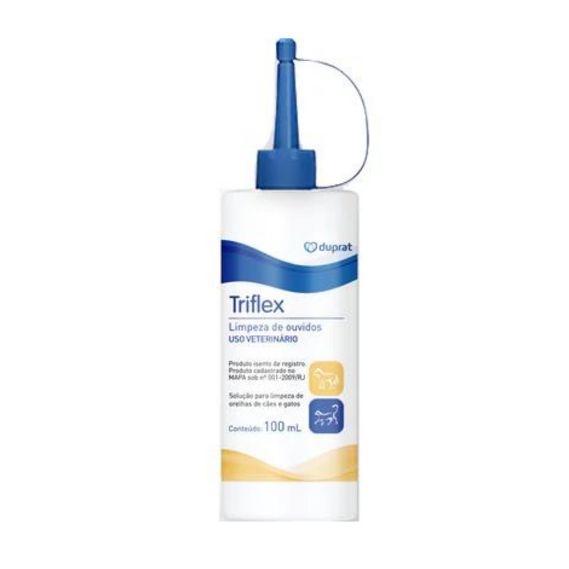 Solução Otológica Duprat Triflex - 100ML | Cães E Gatos