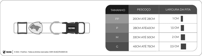 Coleira FreeFaro - Harry Potter | Corvinal